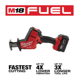 Milwaukee M18 Fual Cordless Brushless Reciprocating Saw Kit (Battery & Charger)