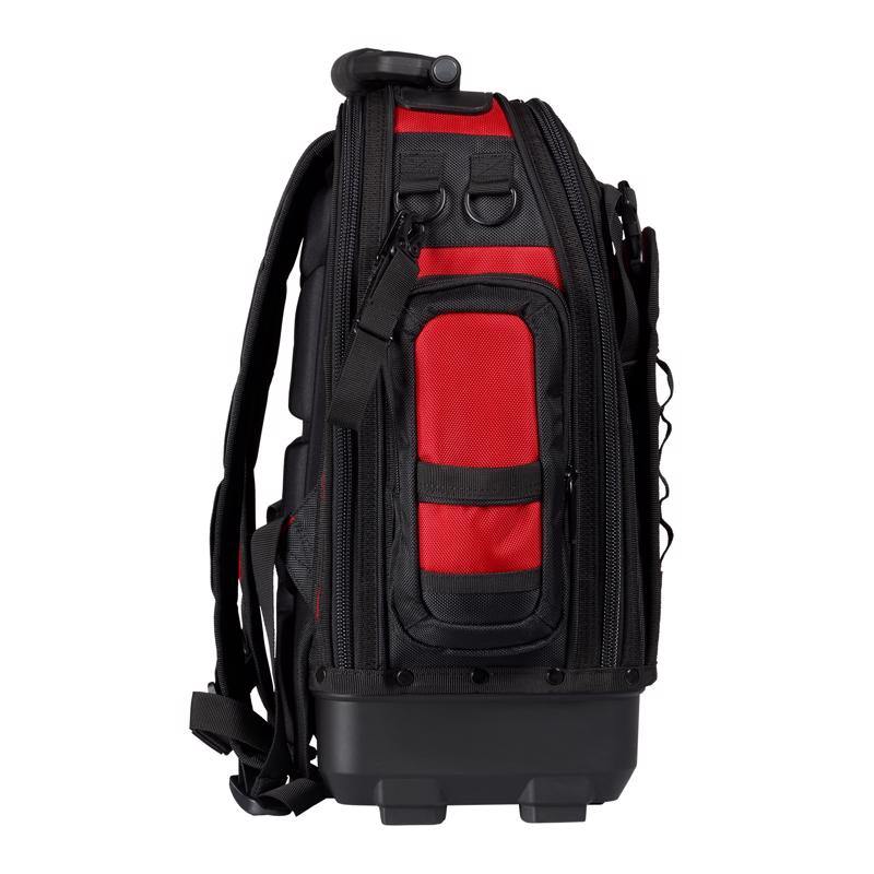 Milwaukee Packout 18 in. W X 20 in. H Ballistic Polyester Backpack 42 pocket Black/Red 1 pc