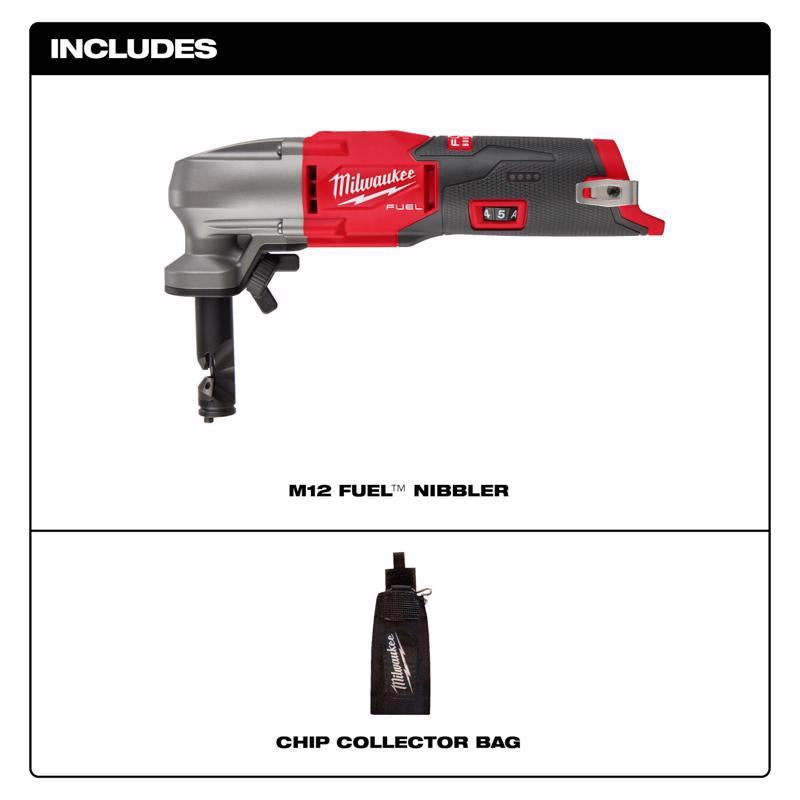 Milwaukee M12 Fuel 12 V 16 Ga. Cordless Nibbler