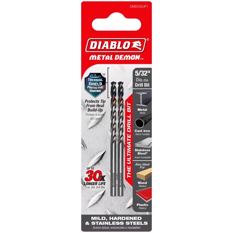 DRLL BT 3-FLAT 5/32" 1PC