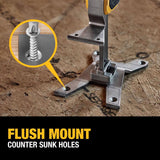 DeWalt Toughseries Construction Jack Clamp 1 pk