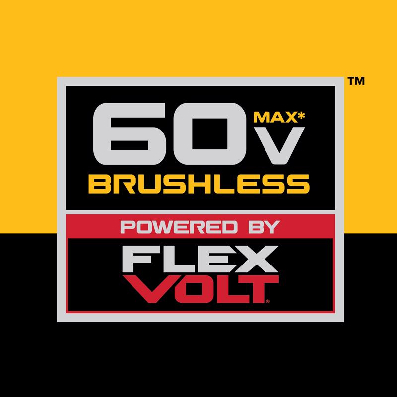 DeWalt 60V MAX 13 amps Cordless 4-1/2 to 6 in. Angle Grinder with Brake Tool Only