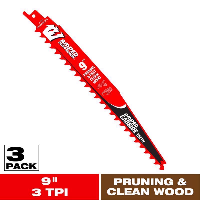 RCPRCTNG BLD 3TPI 9" 3PK