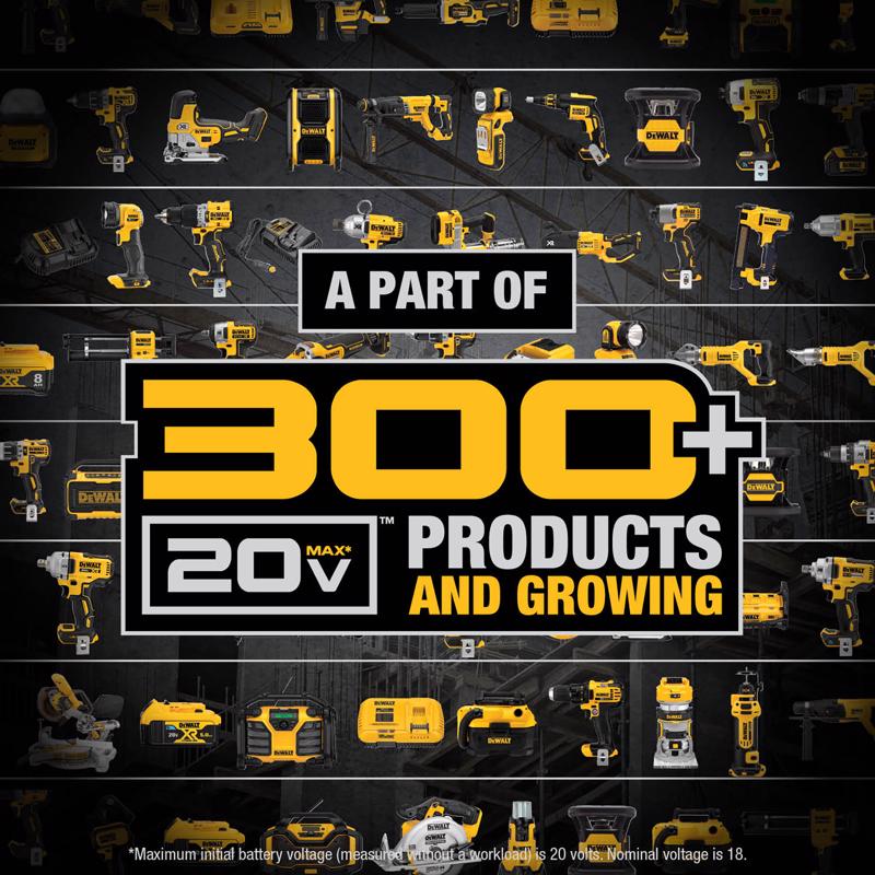 DeWalt 20V MAX XR 1/4 in. Cordless Brushless 3-Speed Impact Driver Kit (Battery & Charger)