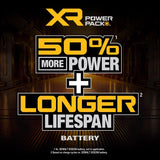 DeWalt 20V MAX XR Powerpack DCB2108-2 8 Ah Lithium-Ion Battery 2 pc