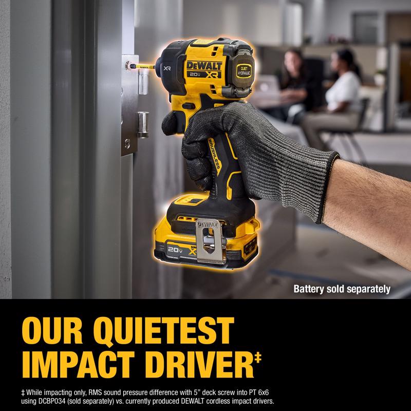 DeWalt 20V MAX XR 1/4 in. Cordless Brushless Hydraulic Impact Driver Tool Only