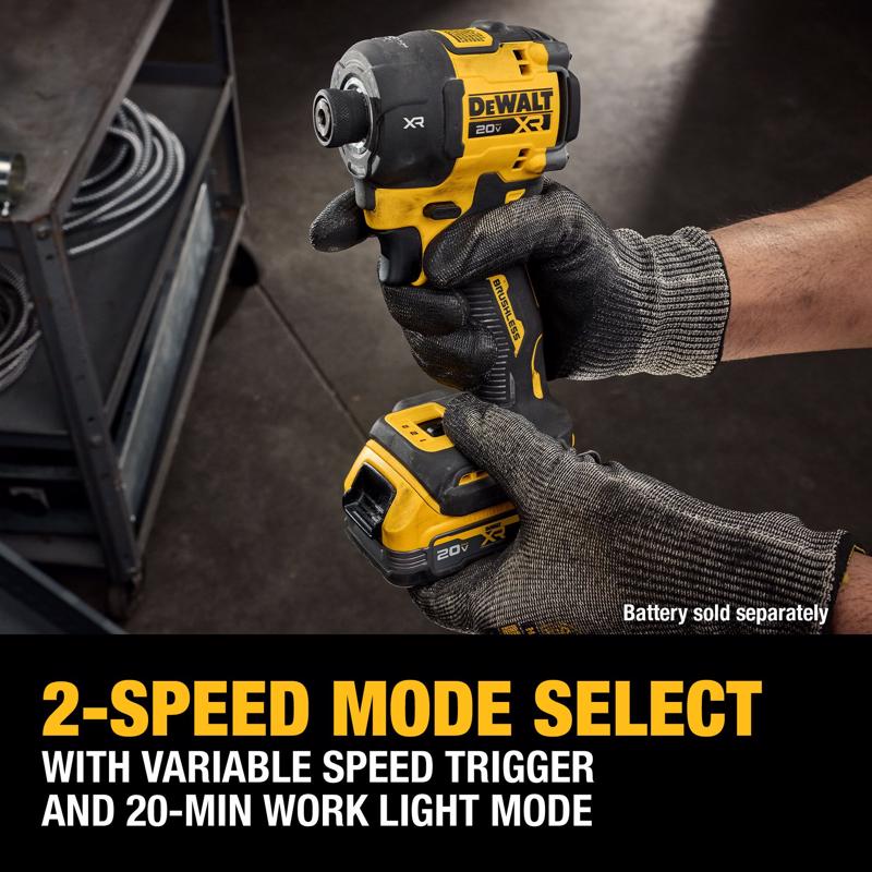 DeWalt 20V MAX XR 1/4 in. Cordless Brushless Hydraulic Impact Driver Tool Only