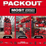 Milwaukee PACKOUT Tool Organizer Black