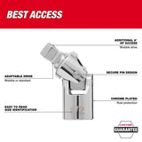 Milwaukee 1/2 in. drive SAE Universal Joint 1 pc