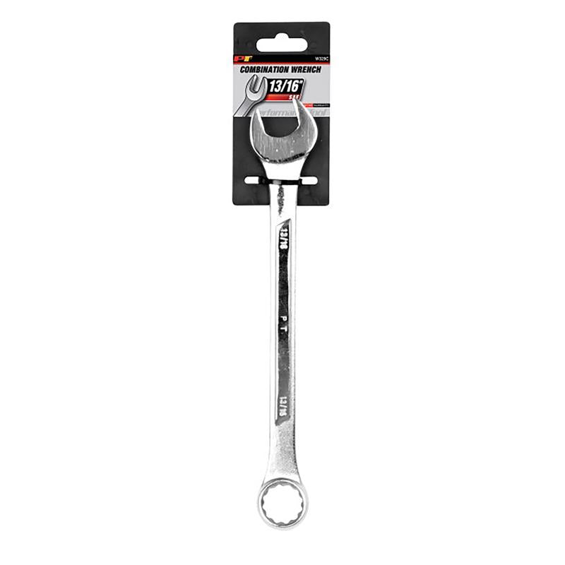 Performance Tool 13/16 in. X 13/16 in. SAE Combination Wrench 11.60 in. L 1 pc