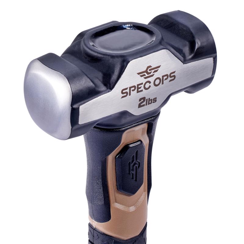 Spec Ops 2 lb High Carbon Steel Drilling Hammer 10.25 in. Fiberglass Handle