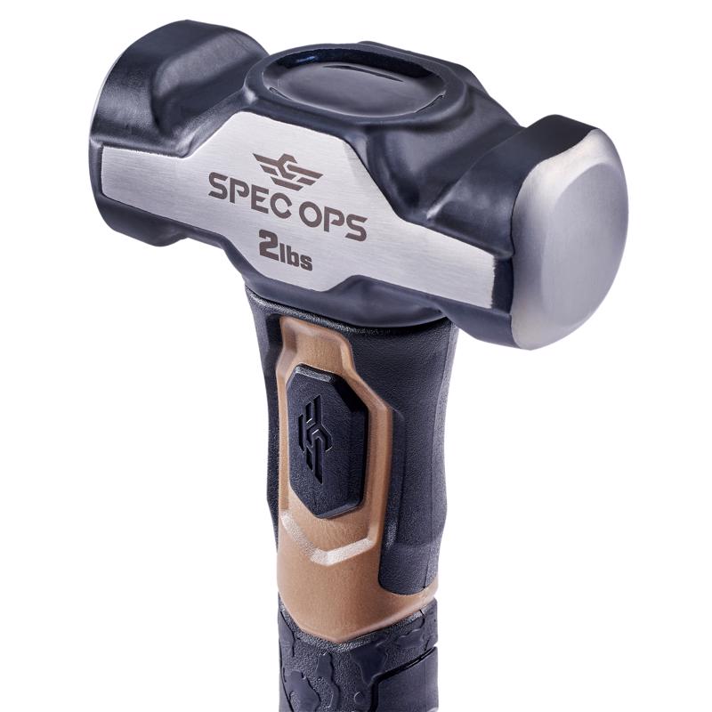Spec Ops 2 lb High Carbon Steel Drilling Hammer 10.25 in. Fiberglass Handle