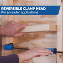 Kreg VersaGrip 36 in. X 3-1/4 in. D Quick-Release Bar Clamp and Spreader 300 lb