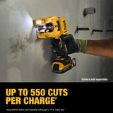 DeWalt 20V MAX XR 1-1/4 in. Copper Tubing Cutter Black/Yellow 1 pc