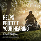 3M WorkTunes 26 dB Plastic Hearing Protector Black 1 pk
