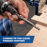 Kreg MortiseMate 6 mm Carbide Tipped Mortising Cutter 1 pk