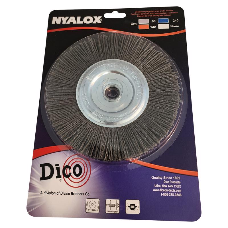 WHL BRUSH GRY 4500RPM 6"