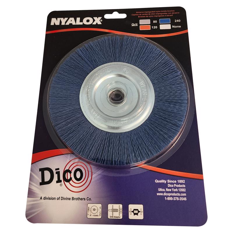 WHL BRUSH BLU 4500RPM 6"