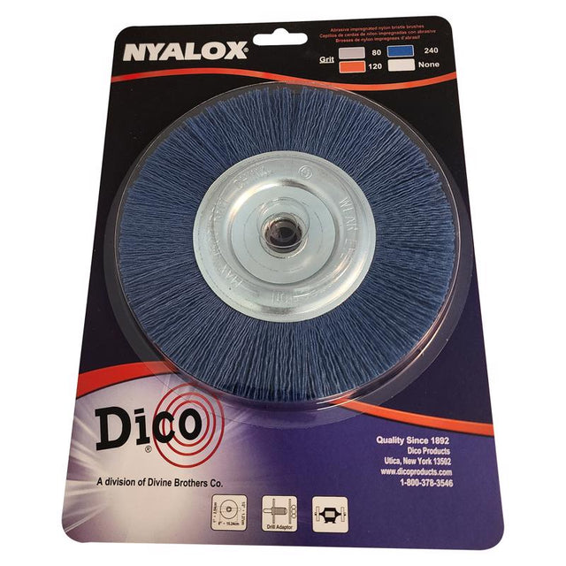 WHL BRUSH BLU 4500RPM 6"
