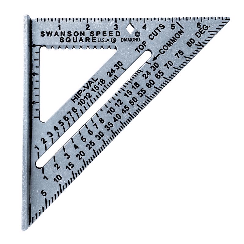 SPD SQR AL GRY 7.25"