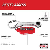 Milwaukee 1/4 in. drive Multi-Bit Mini Ratchet
