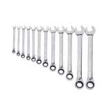 DeWalt Metric Ratcheting Combination Wrench Set 12 pc