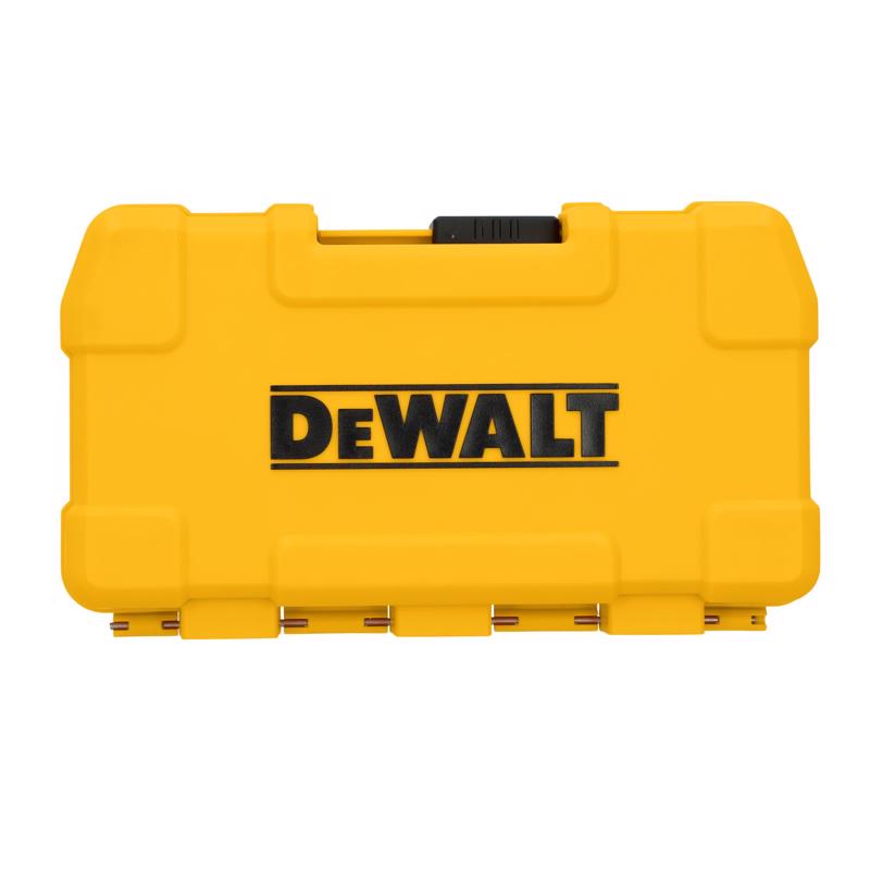 DeWalt 1/4 in. drive Metric/SAE Mechanic's Tool Set 50 pc