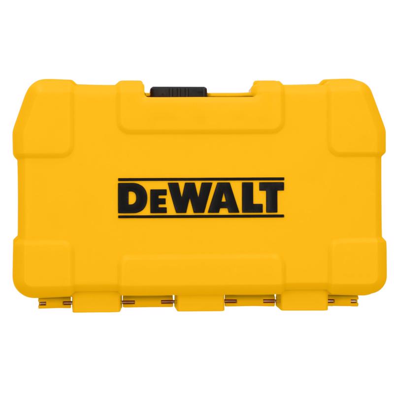 DeWalt 3/8 in. drive Metric/SAE Mechanic's Tool Set 50 pc