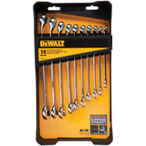 DeWalt Metric Combination Wrench Set 10 pc