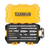 DeWalt 1/4 and 3/8 in. drive SAE 6 Point Extension Set 15 pc