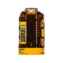 DeWalt 1/4 in. drive Metric/SAE Socket and Bit Set 70 pc