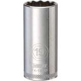 DP SCKT MTRC 19MM 3/8"