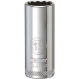 DP SCKT MTRC 13MM 3/8"