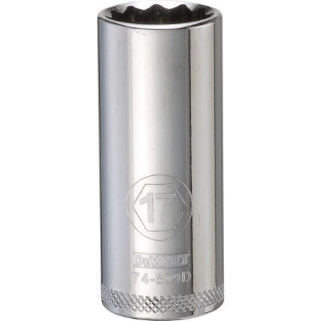 DP SCKT MTRC 17MM 3/8"