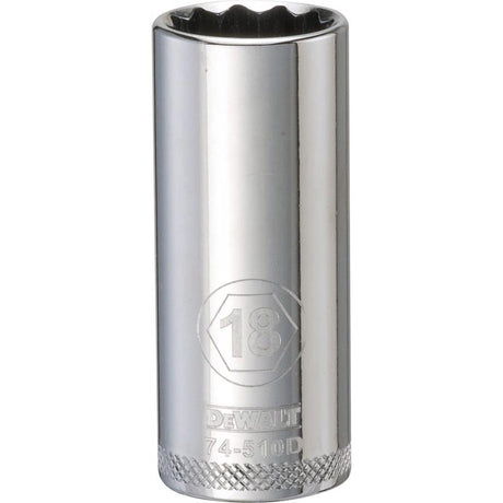 DP SCKT MTRC 18MM 3/8"