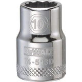 SCKT MTRC 12PT 10MM 3/8"