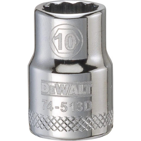 SCKT MTRC 12PT 10MM 3/8"