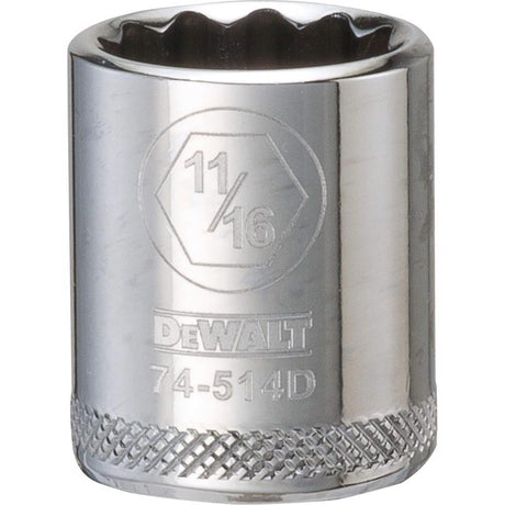 SCKT SAE 12PT 3/8X11/16"