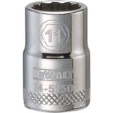 SCKT SAE 12PT 11MM 3/8"