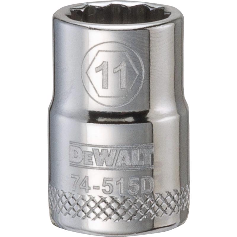 SCKT SAE 12PT 11MM 3/8"