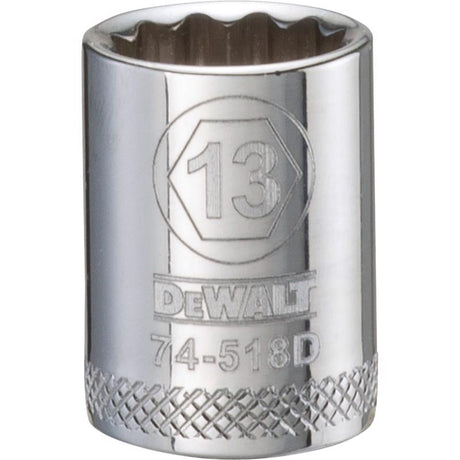 SCKT SAE 12PT 13MM 3/8"