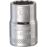 SCKT SAE 12PT 7/16X3/8"