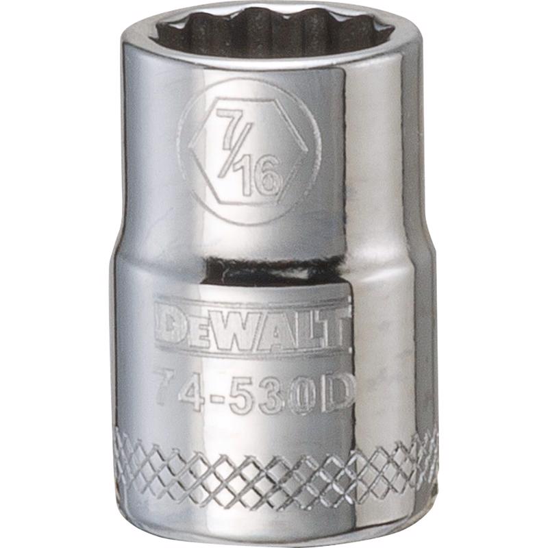 SCKT SAE 12PT 7/16X3/8"