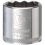 SCKT SAE 12PT 7/8X3/8"
