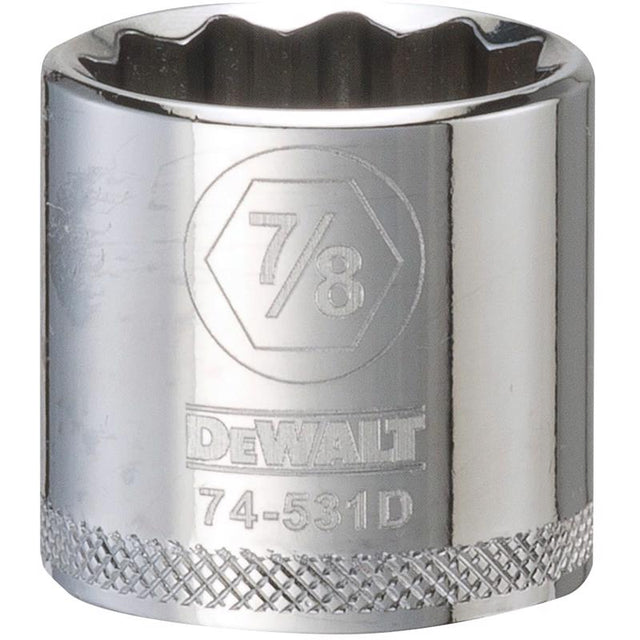 SCKT SAE 12PT 7/8X3/8"