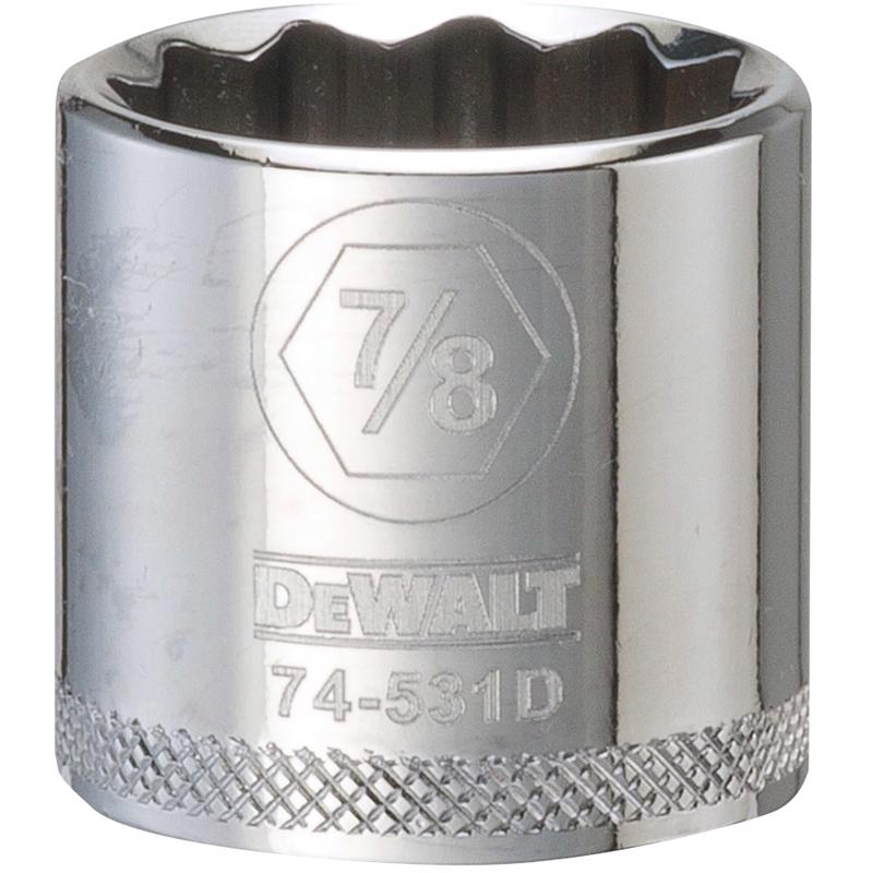 SCKT SAE 12PT 7/8X3/8"