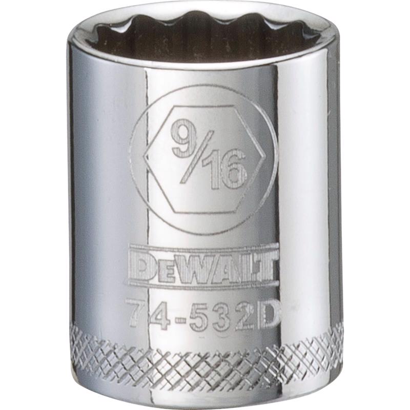 SCKT SAE 12PT 9/16X3/8"