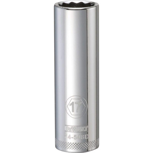 DP SCKT 12PT 17MM 1/2"