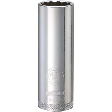 DP SCKT 12PT 19MM 1/2"