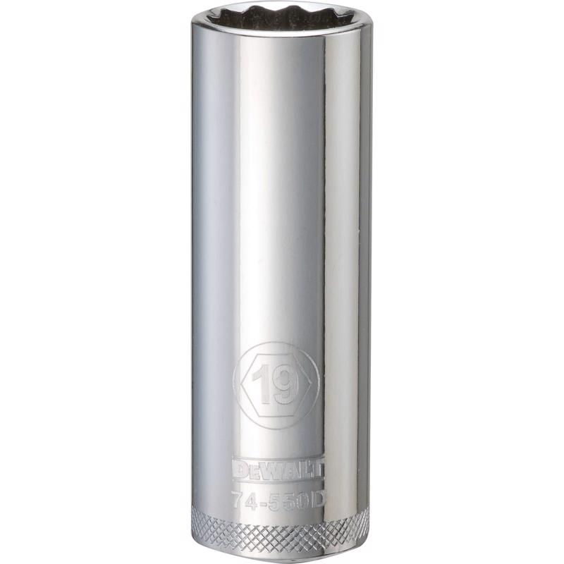 DP SCKT 12PT 19MM 1/2"